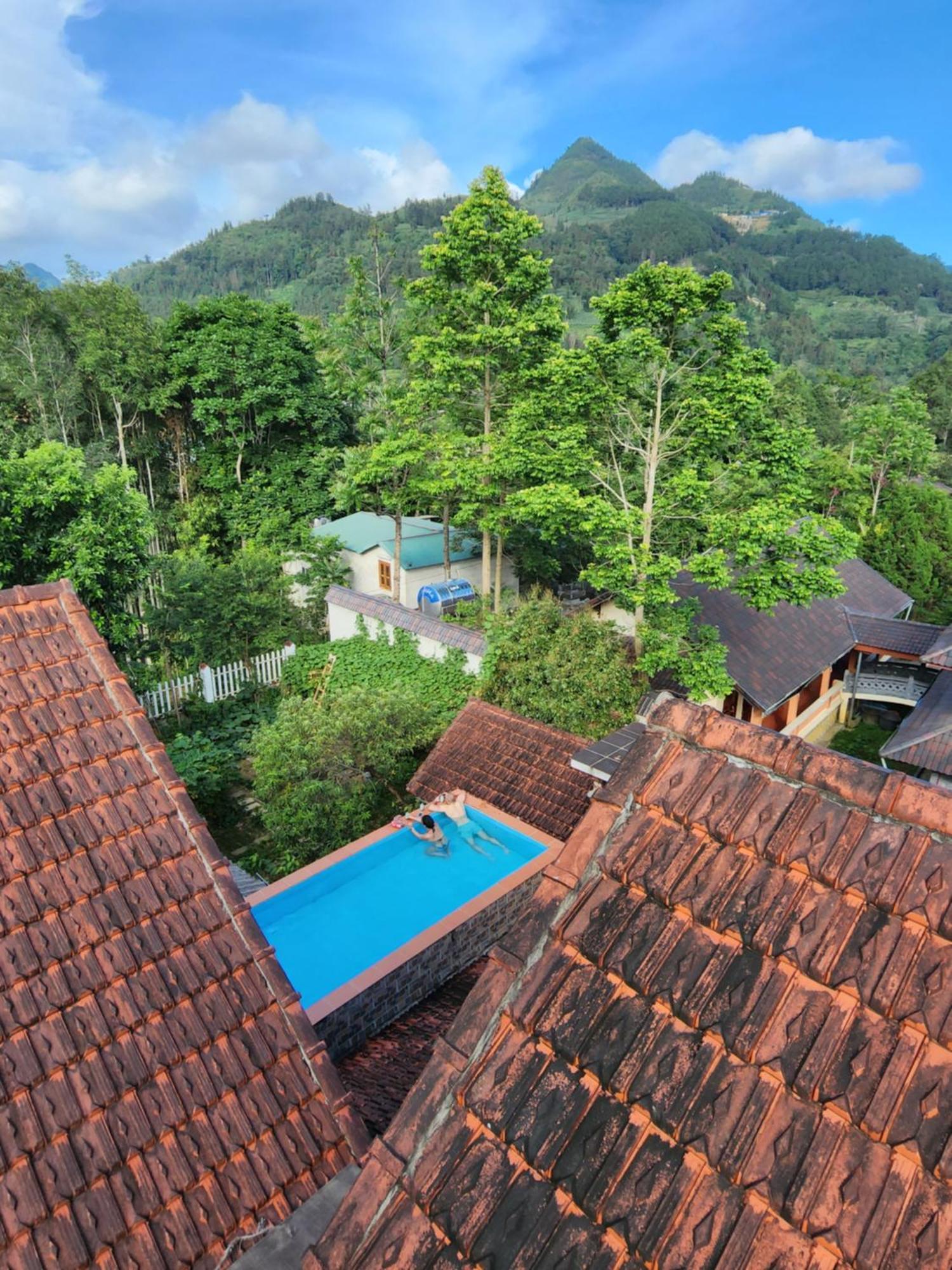 Huy Trung Homestay Bac Ha  Exterior foto