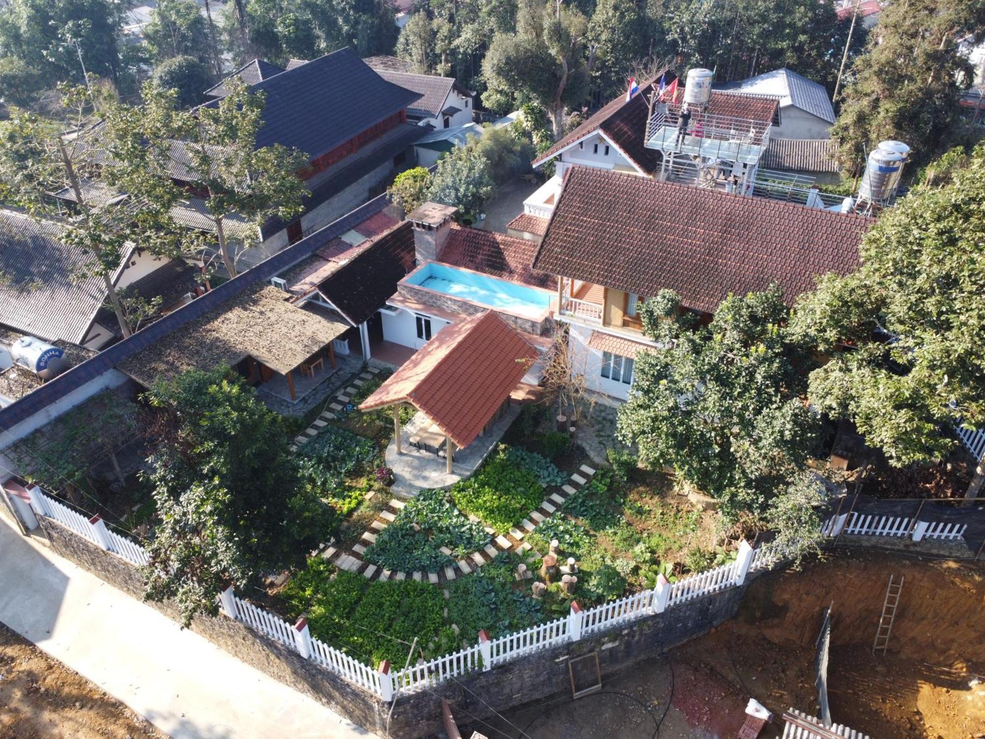 Huy Trung Homestay Bac Ha  Exterior foto
