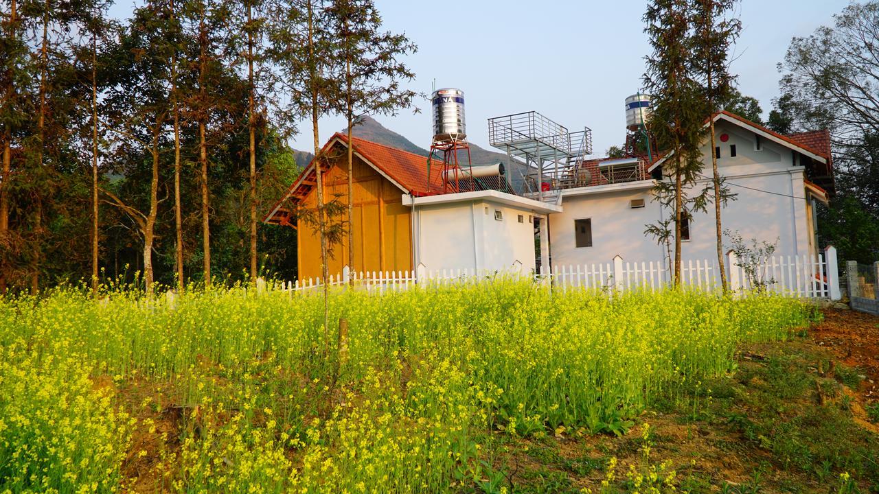 Huy Trung Homestay Bac Ha  Exterior foto