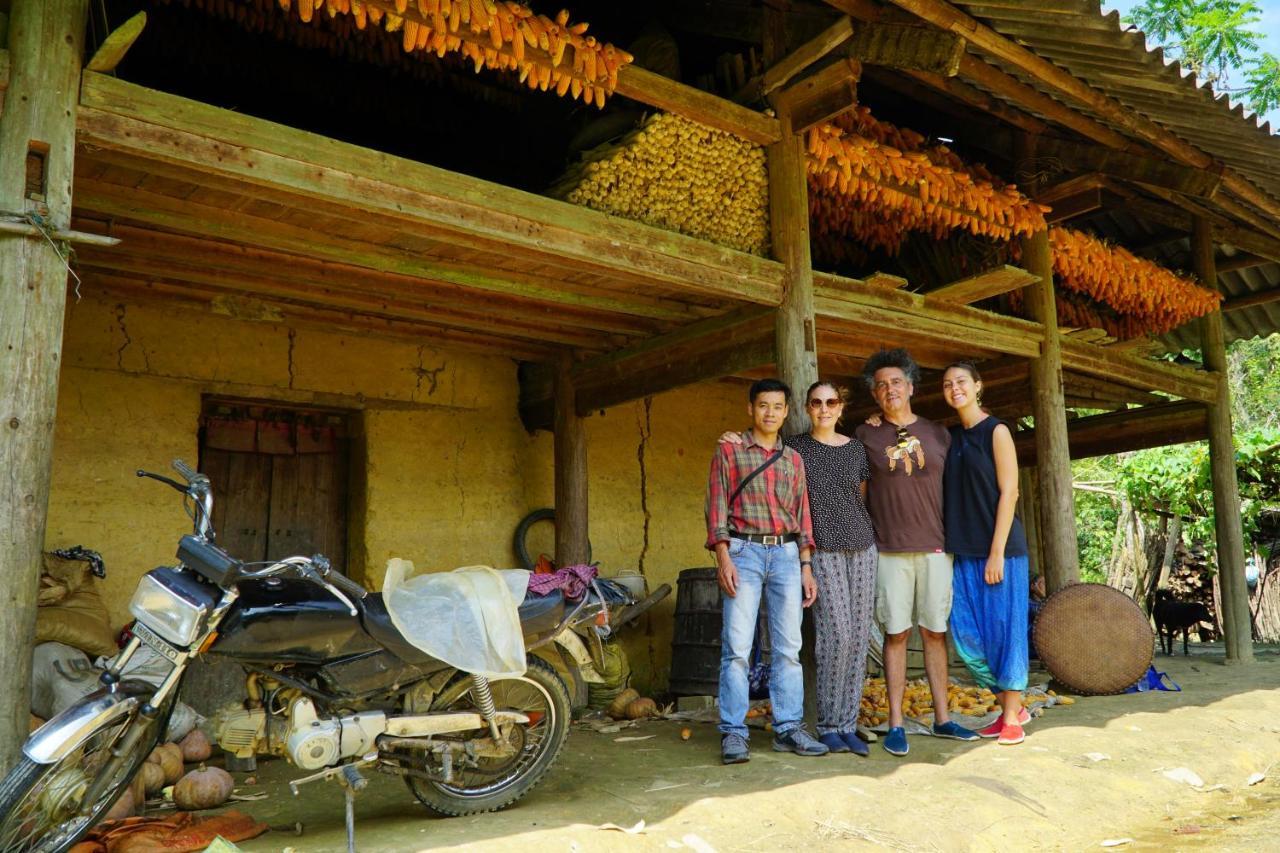 Huy Trung Homestay Bac Ha  Exterior foto